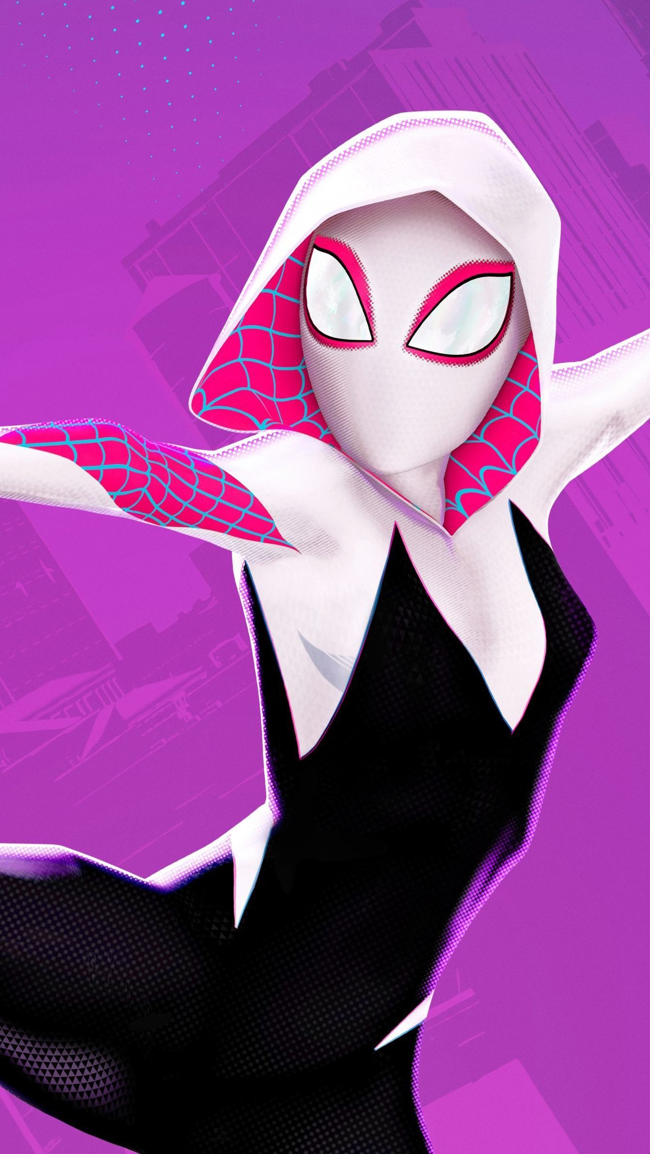 Spider Gwen Stacy in Spider-Man: Into the Spider-Verse Wallpaper ID:3491