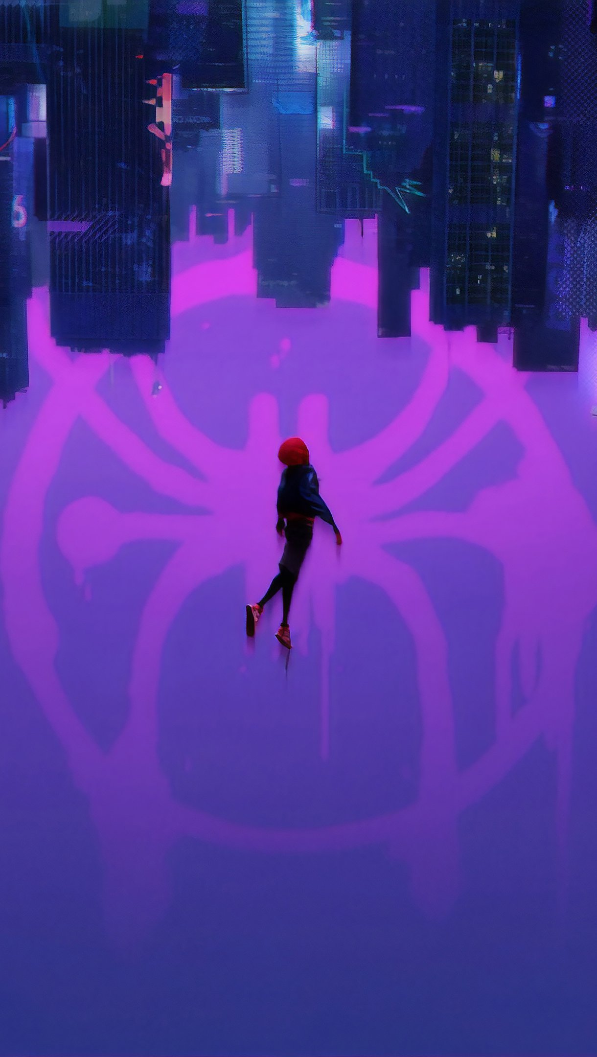 Wallpaper Spider-Man: Into the Spider-Verse Vertical