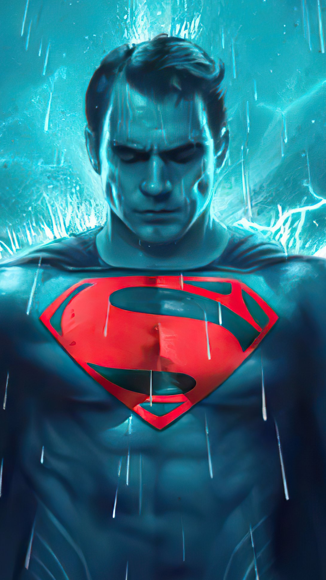 Wallpaper Superman in Krypton Vertical