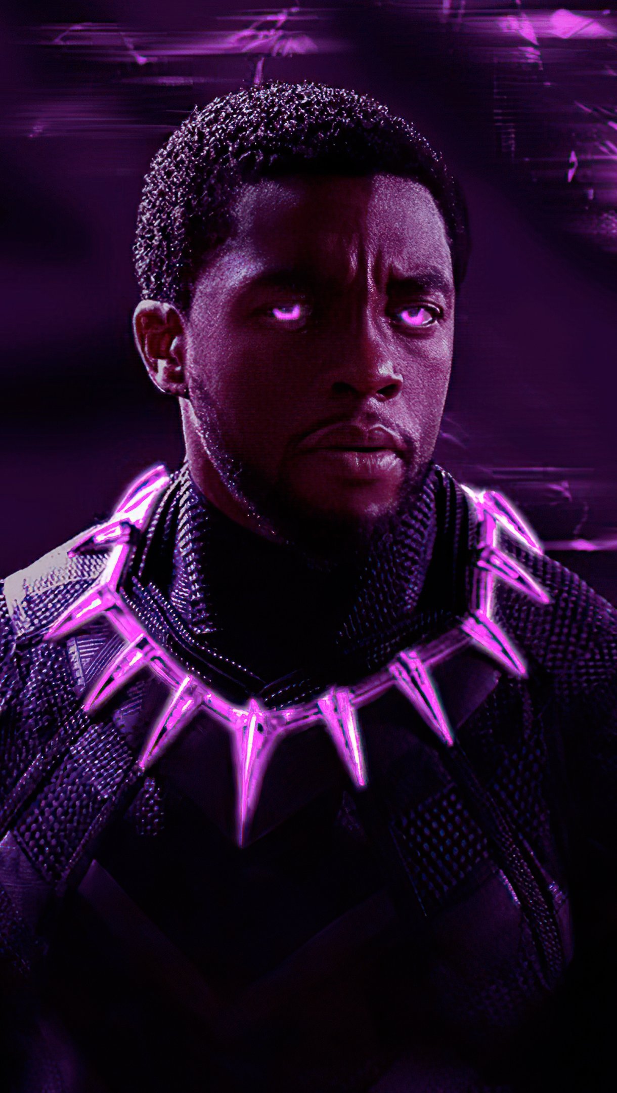 Wallpaper T Challa Black Panther Wakanda Forever Vertical