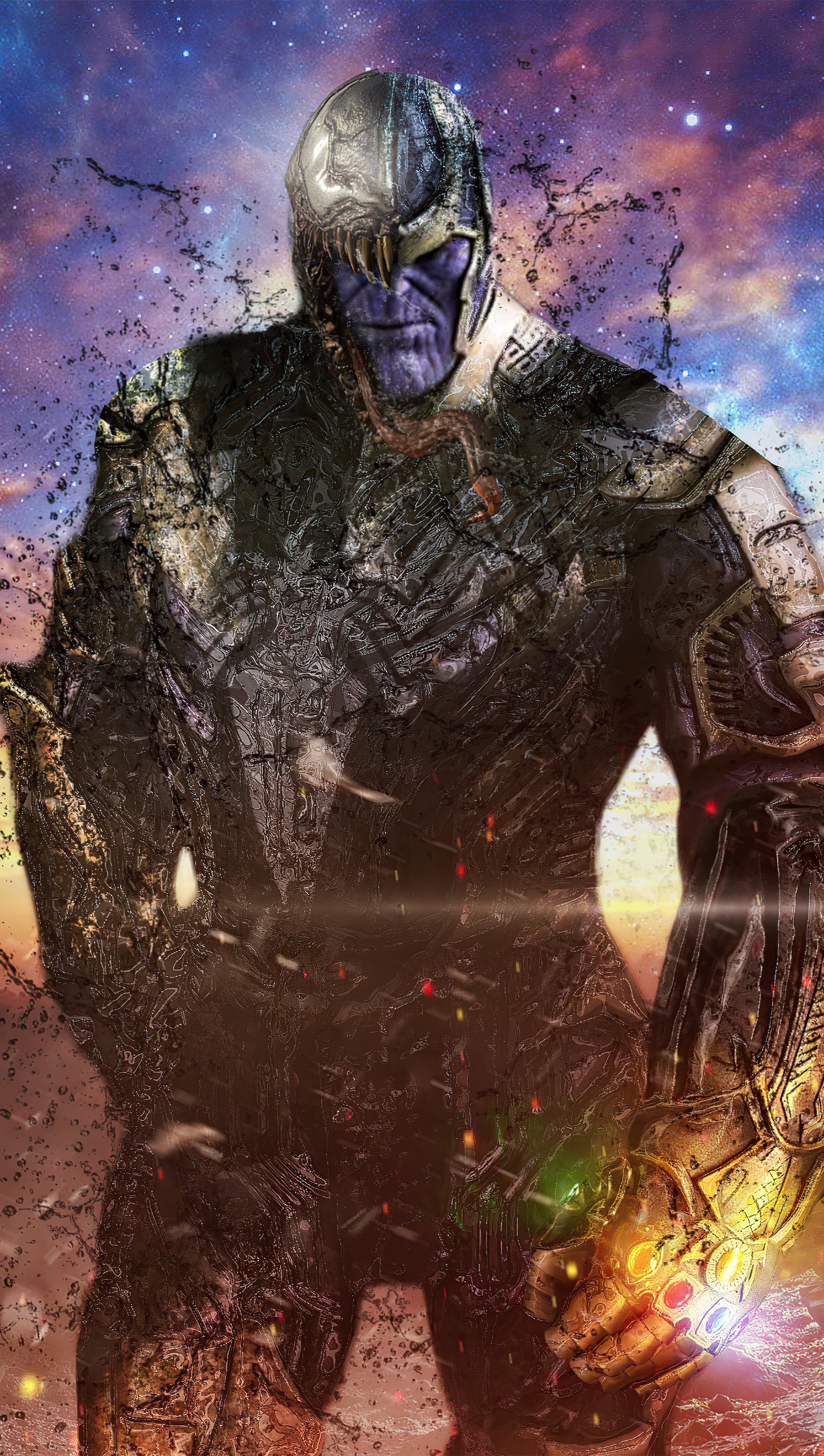 Wallpaper Thanos The last titan Vertical