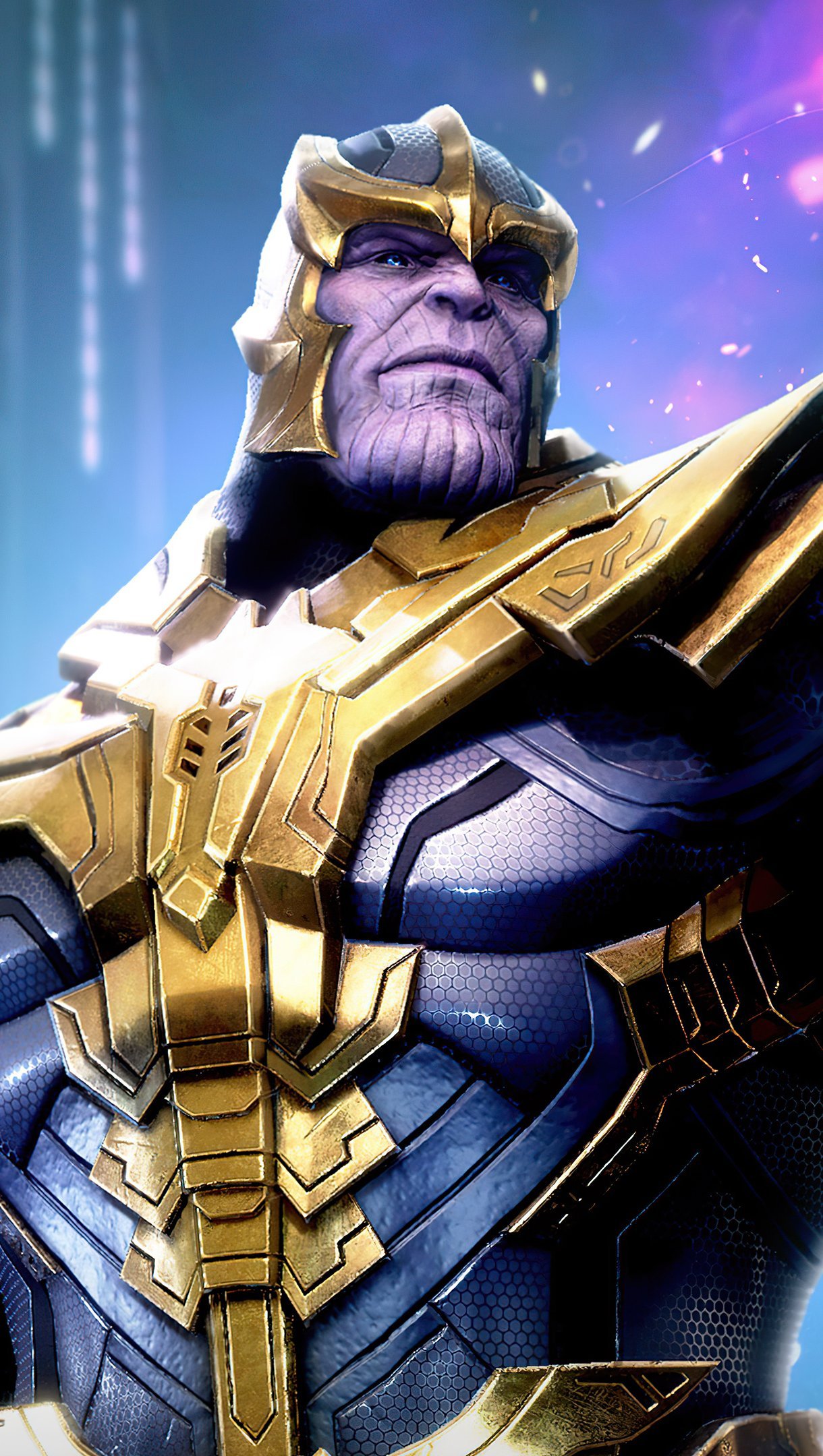 Wallpaper Thanos Marvel Future Revolution Vertical
