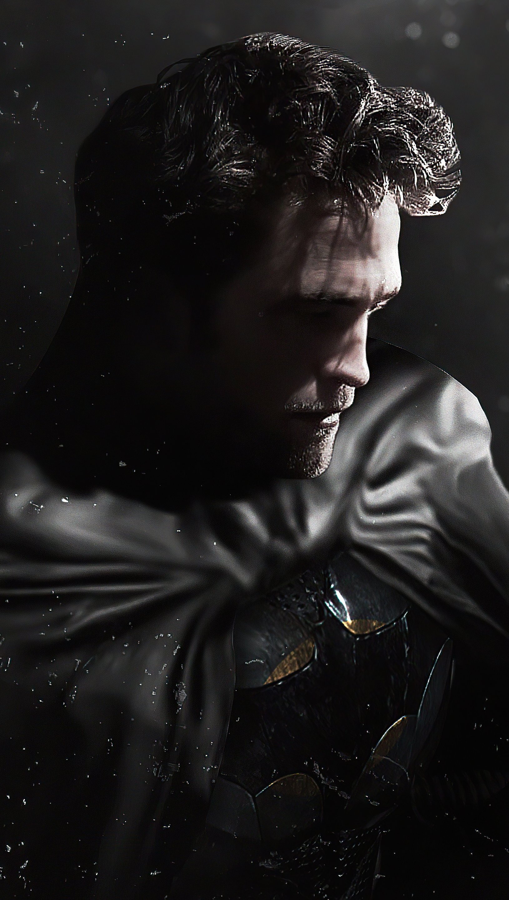 Fondos de pantalla The Batman Robert Pattinson sin máscara Vertical