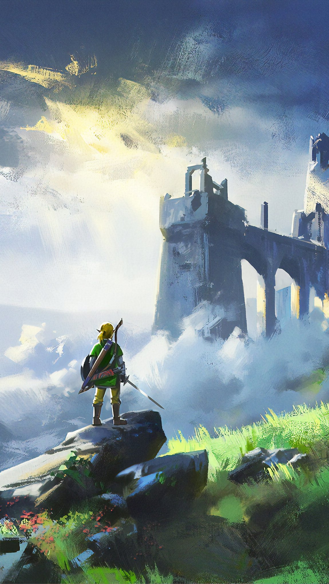 Wallpaper The Legend of Zelda: Breath of the Wild Vertical