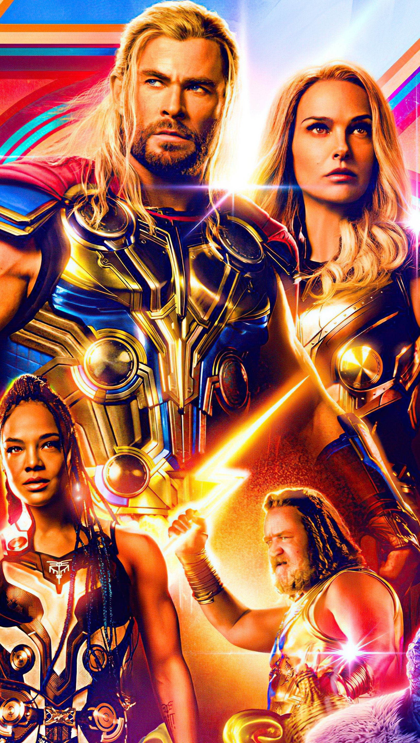 Wallpaper Thor Love and Thunder Movie Vertical