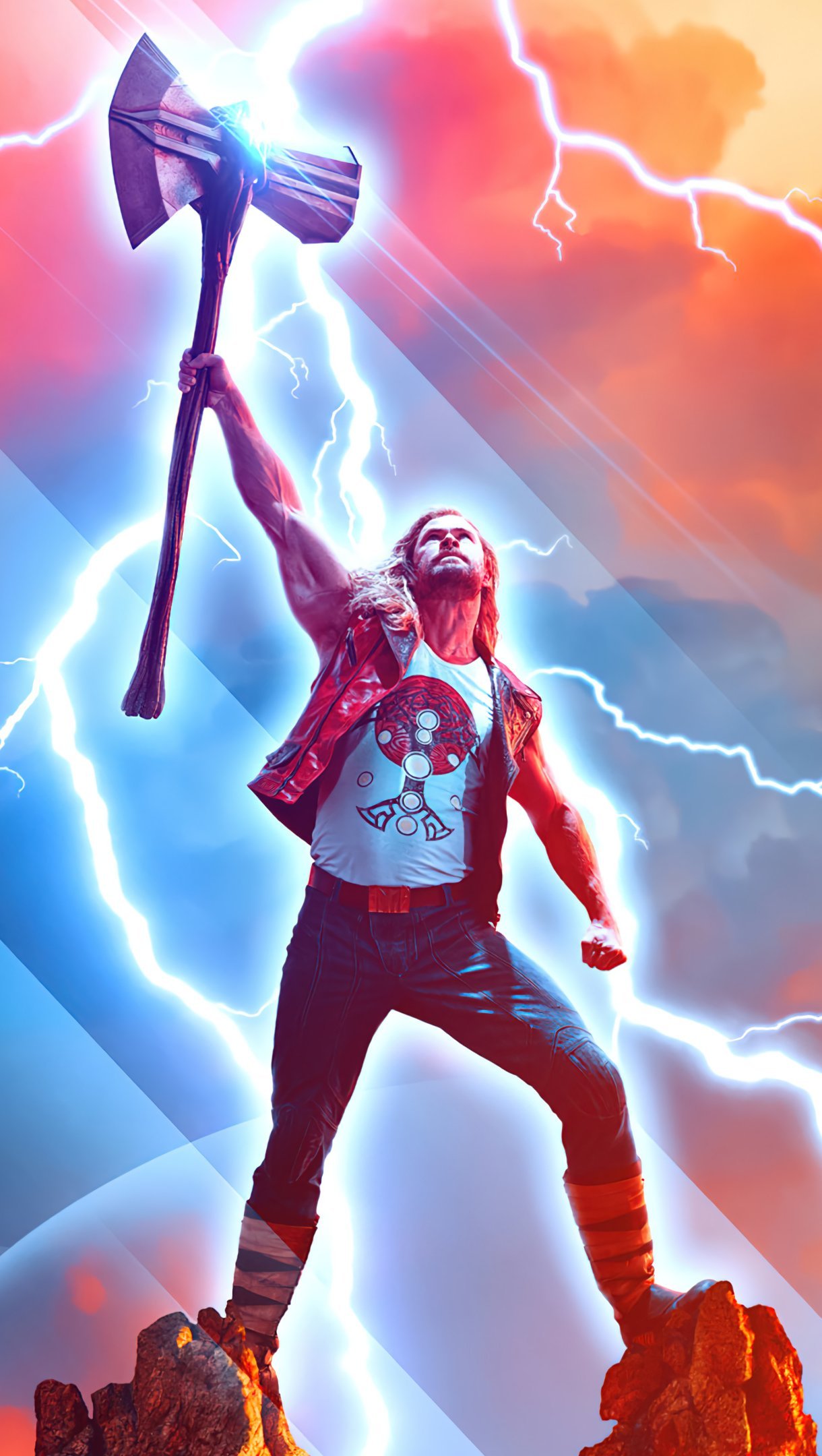 Fondos de pantalla Thor Love and Thunder Poster Vertical