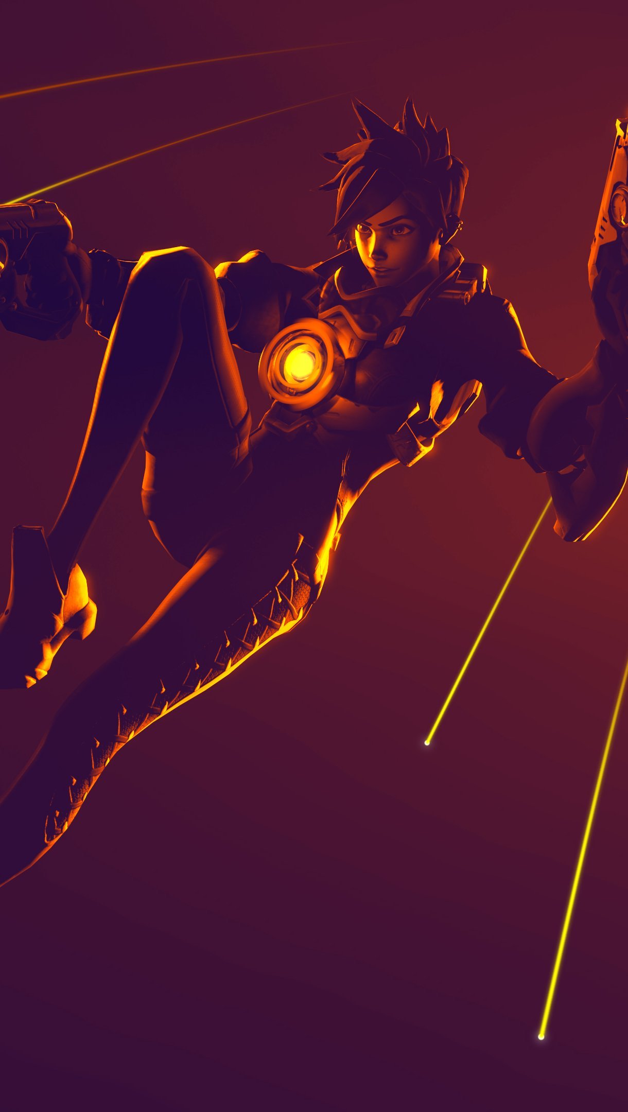 Wallpaper Tracer from Overwatch Vertical