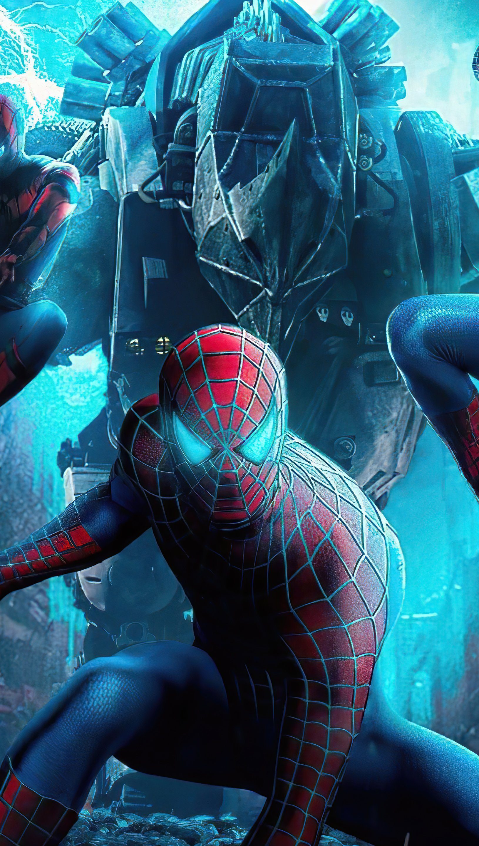Fondos de pantalla Tres Spider Man Fanart Vertical