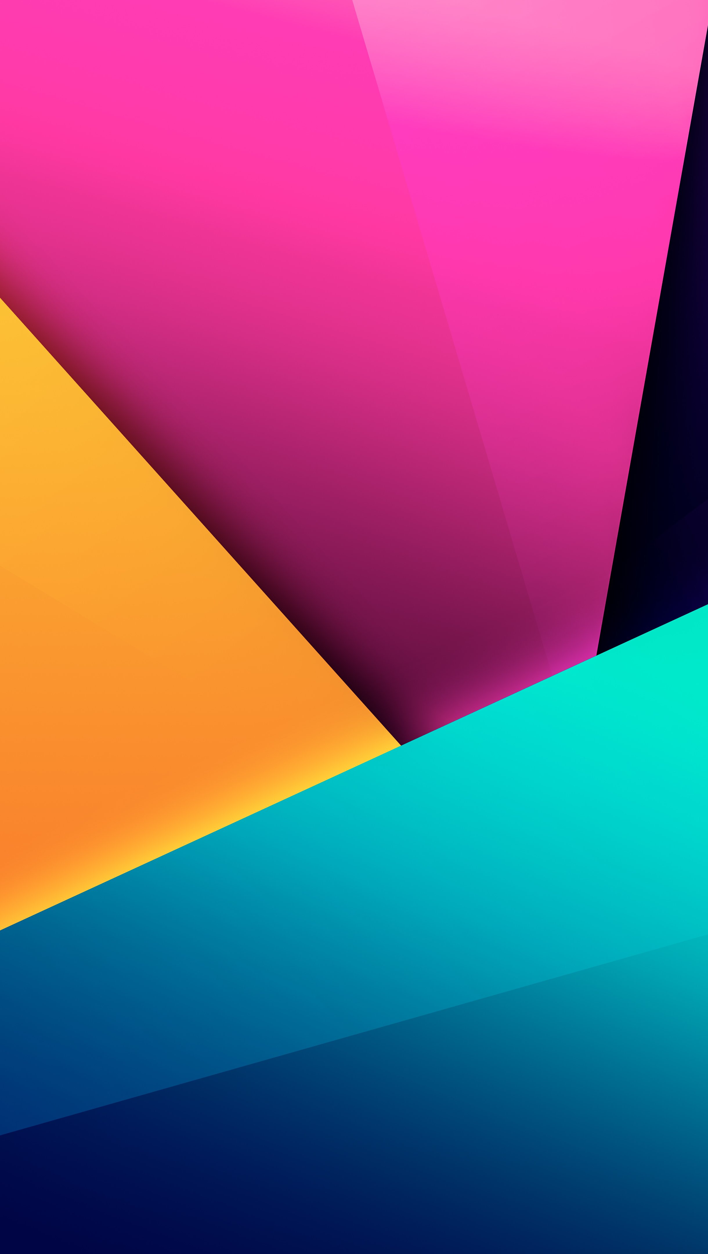 Wallpaper Colored Triangles Vertical