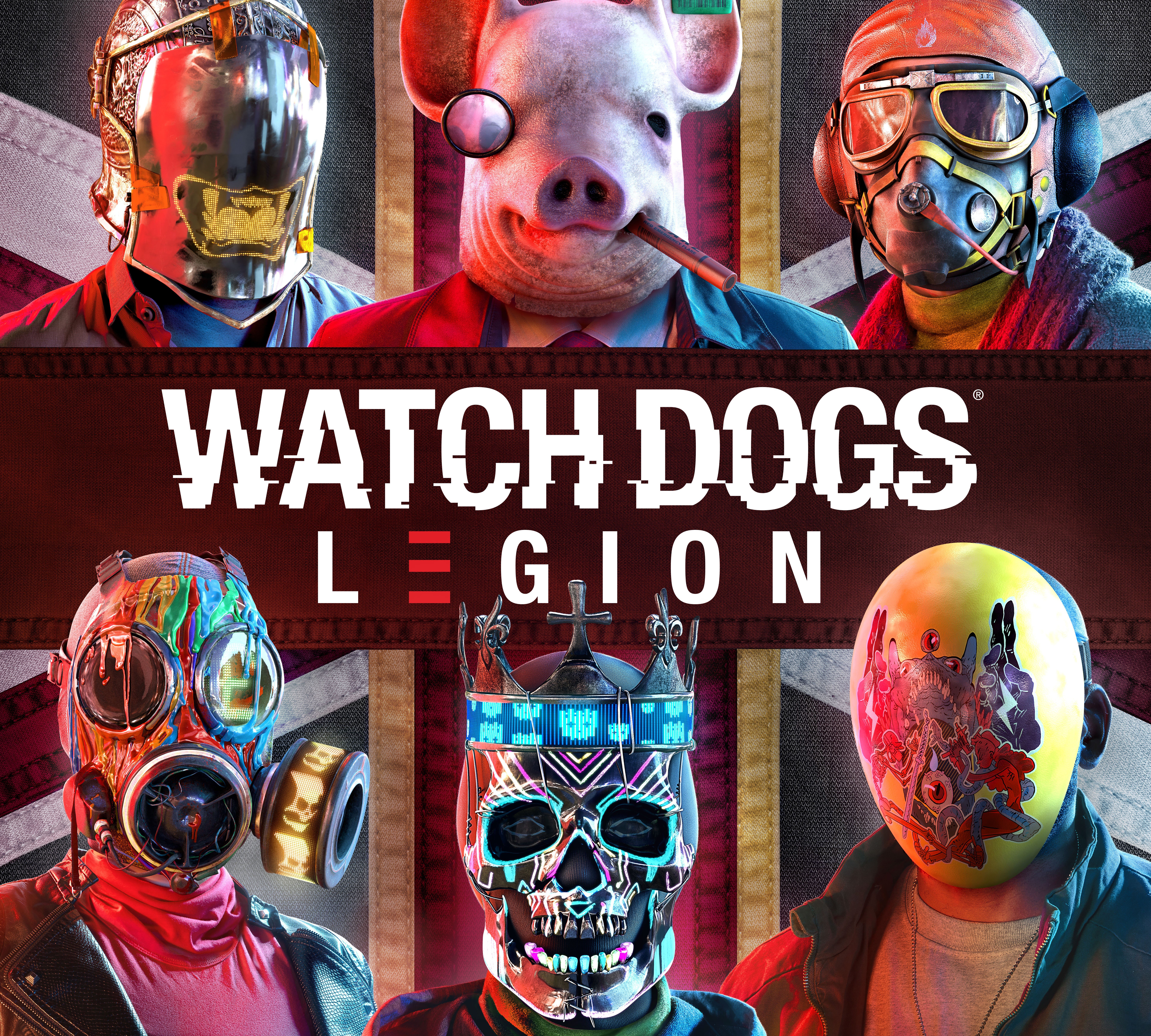 Fondos de pantalla Watch Dogs Legion Personajes Máscara
