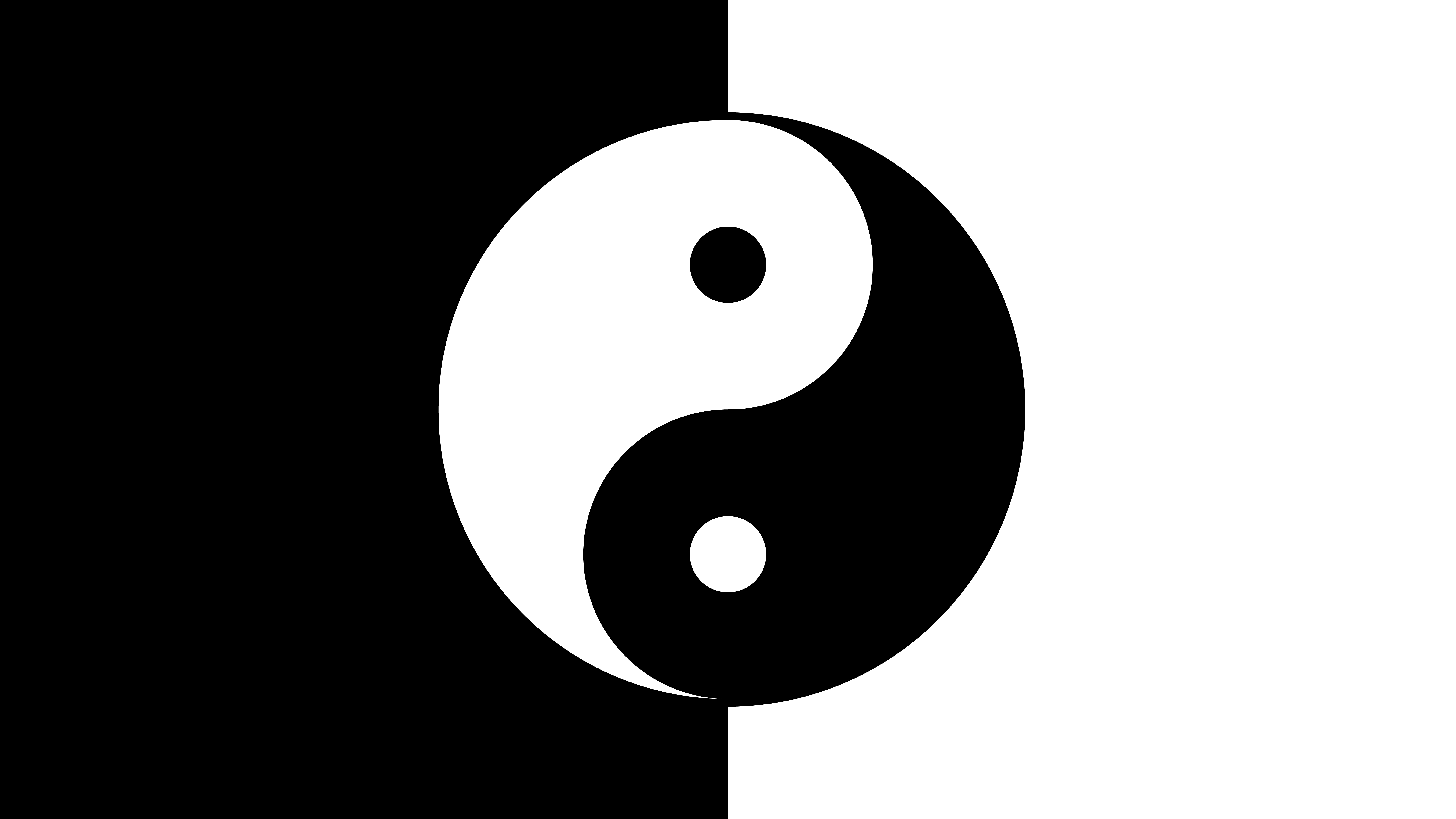 Wallpaper Yin and yang